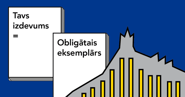 LNB aicina: plāno laist klajā grāmatu, žurnālu, skaņu ierakstu, atklātnes vai kādu citu izdevumu – nogādā to Nacionālajā bibliotēkā!