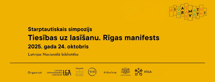 The Right to Read. The Riga Manifesto
